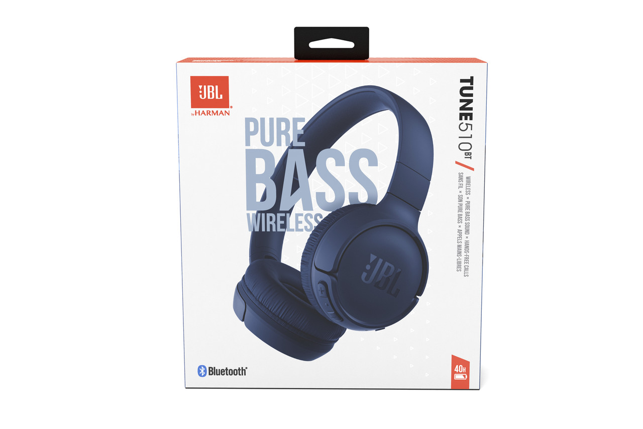JBL JBL Tune 510 BT (Blauw) - On-ear koptelefoon