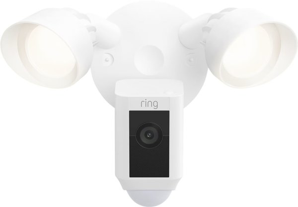 Ring Ring Floodlight Cam Wired Plus Wit - Beveiligingscamera