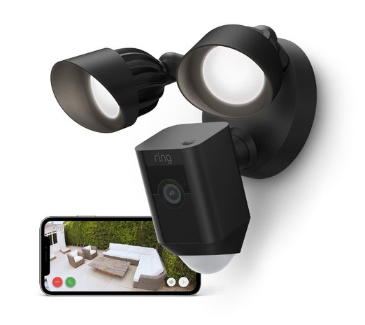 Ring Ring Floodlight Cam Wired Plus - Beveiligingscamera Ring Ring Floodlight Cam Wired Plus - Beveiligingscamera