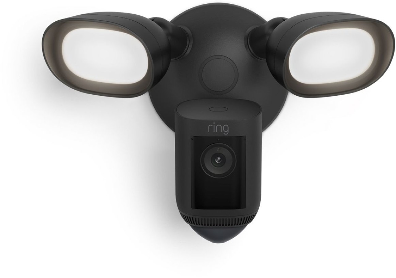 Ring Ring Floodlight Cam Wired Pro Zwart - Beveiligingscamera