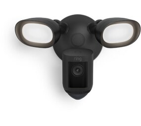 Ring Ring Floodlight Cam Wired Pro Zwart - Beveiligingscamera