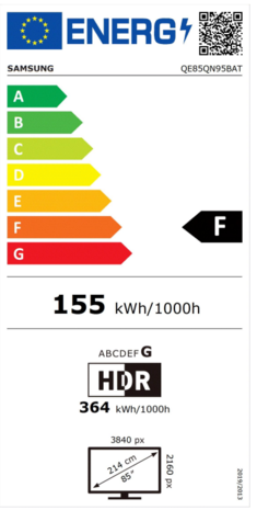 Samsung Samsung Neo QLED 4K 85QN95B - QLED TV