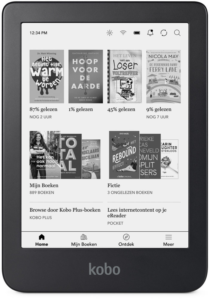 Kobo Kobo Clara 2E Deep Ocean Blue - E-reader Kobo Kobo Clara 2E Deep Ocean Blue - E-reader