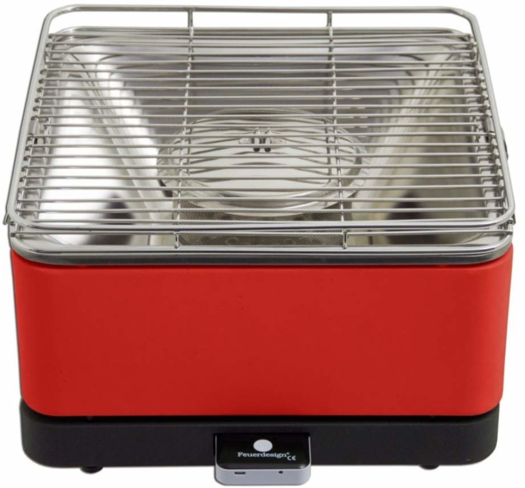 Feuerdesign Feuerdesign Teide Rood - Tafelbarbecue Feuerdesign Feuerdesign Teide Rood - Tafelbarbecue