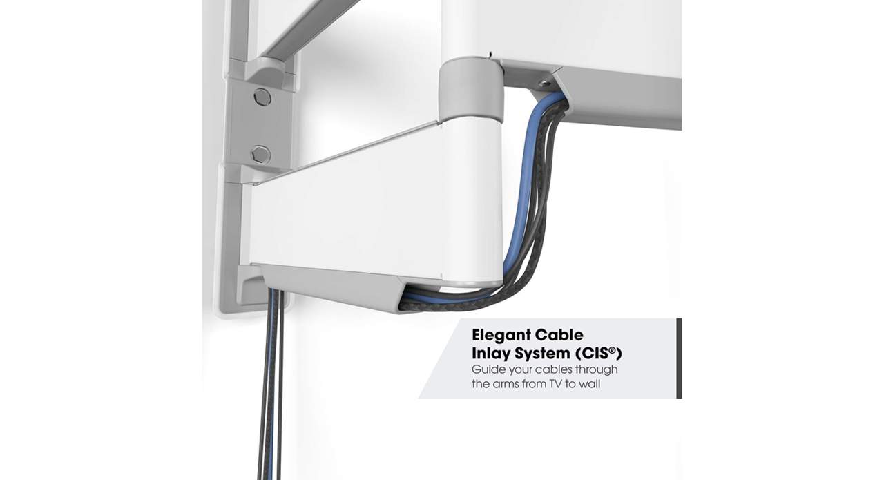 Vogel's Vogel's TVM 5645 40 -77 inch Wit Draaibare tv-beugel - TV muurbeugel