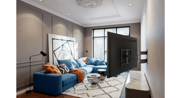 Vogel's Vogel's TVM 5845 55 -100 inch zwart Draaibare tv-beugel - TV muurbeugel