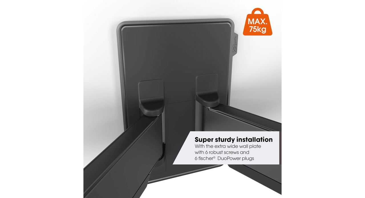 Vogel's Vogel's TVM 5855 55 -100 inch zwart Draaibare tv-beugel - TV muurbeugel