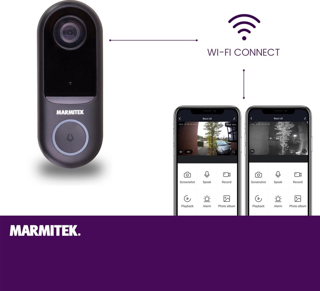 Marmitek Marmitek Buzz LO + Bell ME Wit - Deurbel