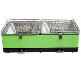 Feuerdesign Feuerdesign Santorin Groen - Tafelbarbecue Feuerdesign Feuerdesign Santorin Groen - Tafelbarbecue