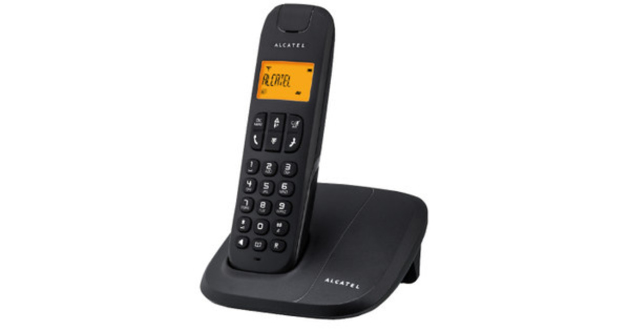 Alcatel Alcatel Delta 180 Solo Zwart - Dect telefoon
