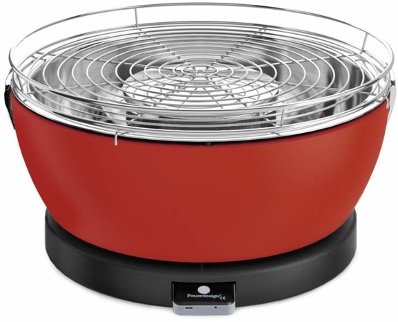 Feuerdesign Feuerdesign Vesuvio Rood - Tafelbarbecue Feuerdesign Feuerdesign Vesuvio Rood - Tafelbarbecue