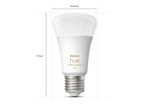 Philips  Philips Hue White ambiance starterkit E27 - Slimme lamp