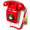 GPO Retro GPO 746 Retro Wandtelefoon Rood - Retro telefoon GPO Retro GPO 746 Retro Wandtelefoon Rood - Retro telefoon