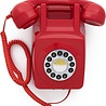 GPO Retro GPO 746 Retro Wandtelefoon Rood - Retro telefoon GPO Retro GPO 746 Retro Wandtelefoon Rood - Retro telefoon