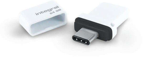 Integral Memory Integral 3.0 USB-C Fusion Dual 64GB - USB stick Integral Memory Integral 3.0 USB-C Fusion Dual 64GB - USB stick