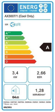 TOSOT Tosot Moma 20 3,5kW - Mobiele airco TOSOT Tosot Moma 20 3,5kW - Mobiele airco