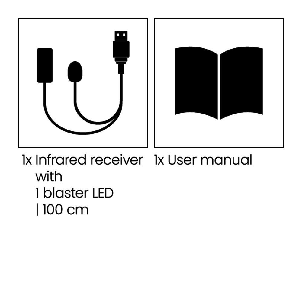 Marmitek Marmitek Infraroodverlenging Draadloos USB Powered IR Extender Marmitek Marmitek Infraroodverlenging Draadloos USB Powered IR Extender