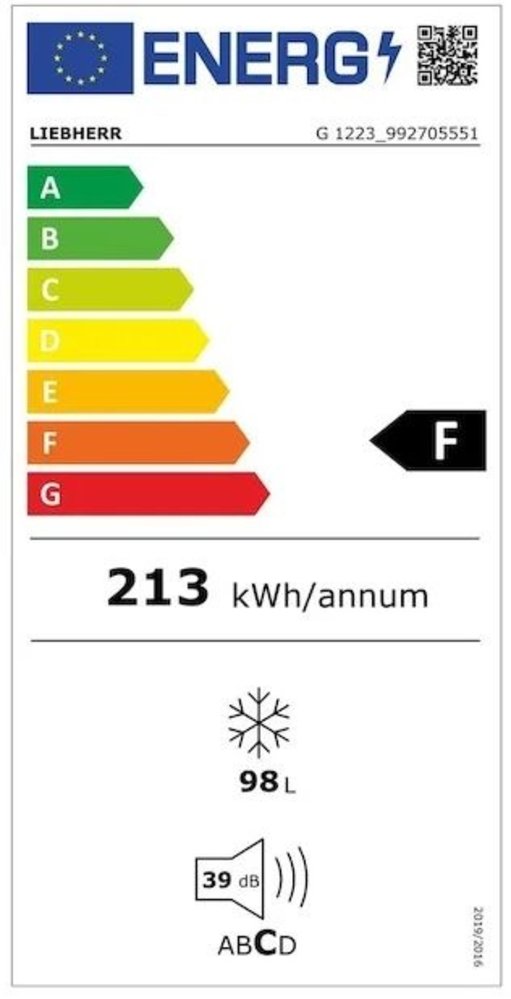 Liebherr Liebherr G1223-21 - Vrieskast Liebherr Liebherr G1223-21 - Vrieskast