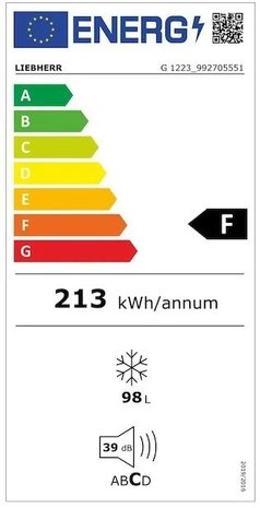 Liebherr Liebherr G1223-21 - Vrieskast Liebherr Liebherr G1223-21 - Vrieskast