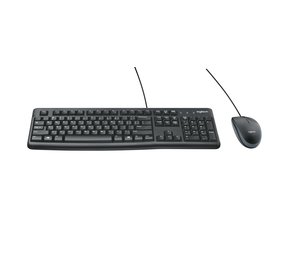 Logitech Logitech Desktop MK120 - Toetsenbord + muis set Logitech Logitech Desktop MK120 - Toetsenbord + muis set
