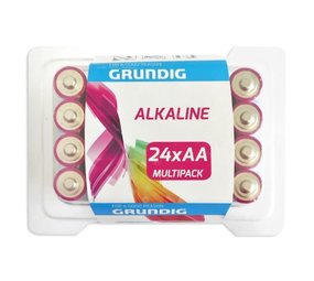 Grundig Grundig Alkaline AA 24 stuks blister