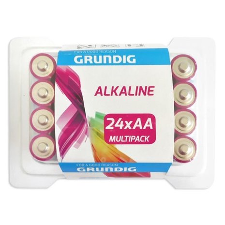 Grundig Grundig Alkaline AA 24 stuks blister