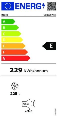 Bosch Bosch EXCLUSIV GSN33EWEV  - Vrieskast