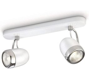 Philips Philips 5648231PN Balsa 2-spots Wit Philips Philips 5648231PN Balsa 2-spots Wit