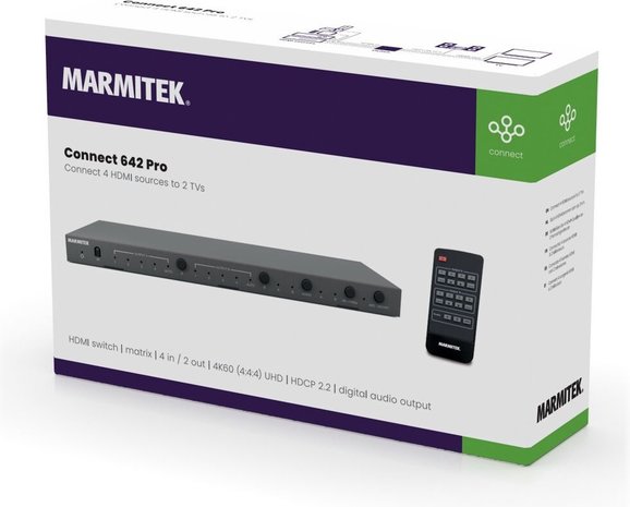 Marmitek Marmitek HDMI Switch Connect Pro 642