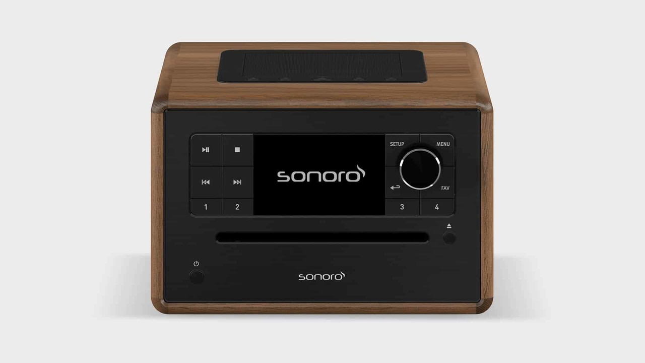 Sonoro Sonoro Elite X Antraciet/ walnut - Radio Sonoro Sonoro Elite X Antraciet/ walnut - Radio
