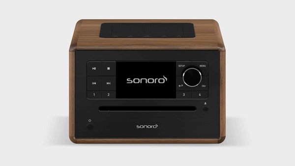Sonoro Sonoro Elite X Antraciet/ walnut - Radio Sonoro Sonoro Elite X Antraciet/ walnut - Radio