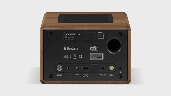 Sonoro Sonoro Elite X Antraciet/ walnut - Radio Sonoro Sonoro Elite X Antraciet/ walnut - Radio