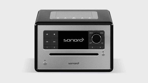 Sonoro Sonoro ELITE X Hoogglans zwart - Radio