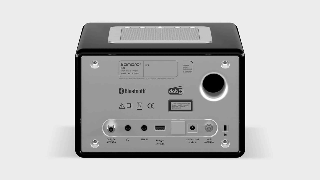 Sonoro Sonoro ELITE X Hoogglans zwart - Radio