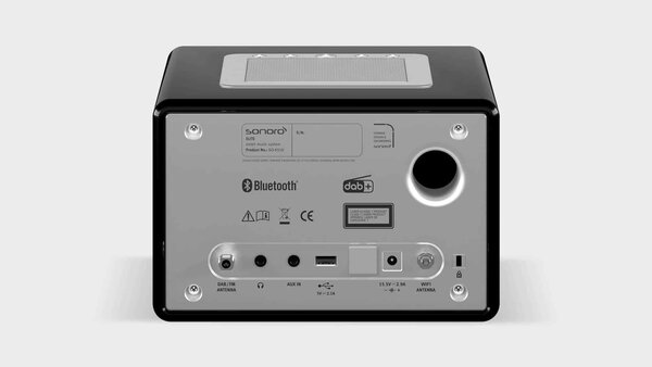 Sonoro Sonoro ELITE X Hoogglans zwart - Radio