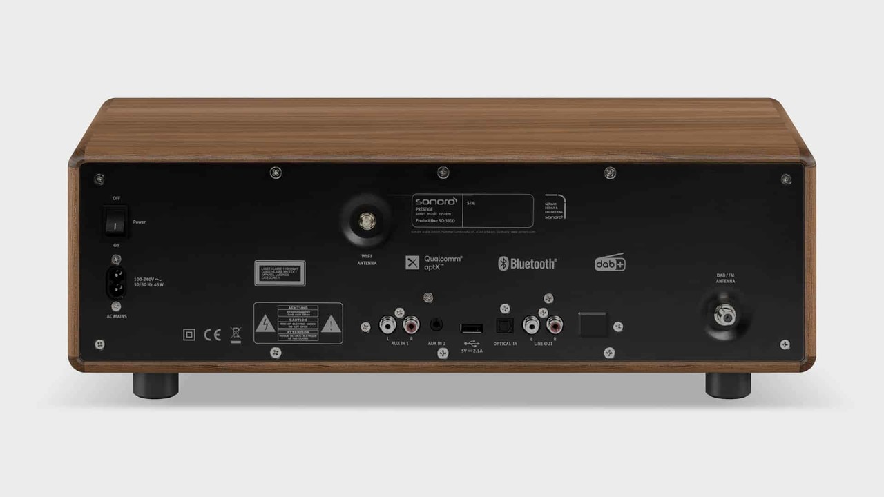 Sonoro Sonoro PRESTIGE X Antraciet/ Walnut - Radio
