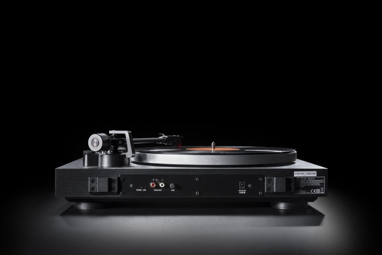 Dual Dual CS 518 Zwart - Platenspeler