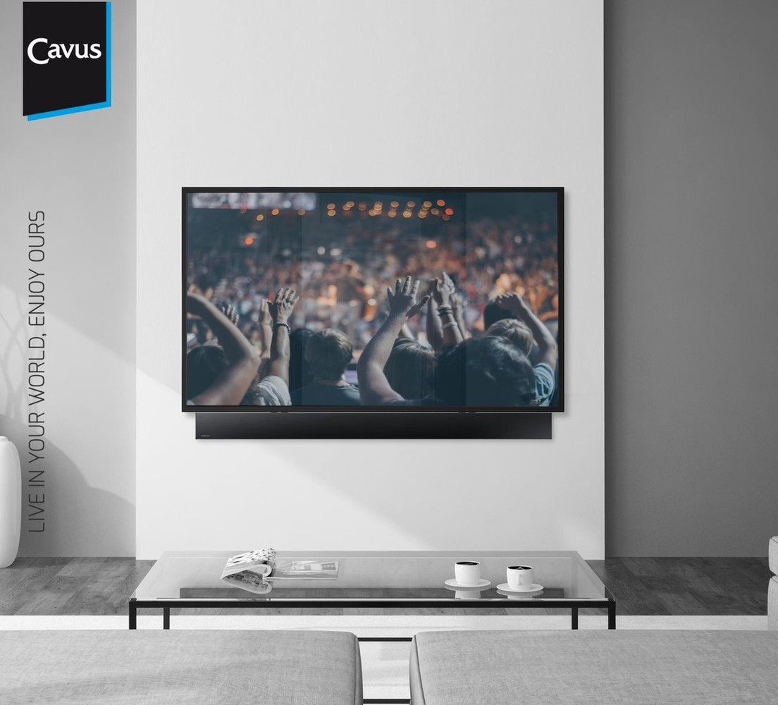 Cavus Cavus SBU01 Universele Soundbar muurbeugel - Muurbeugel
