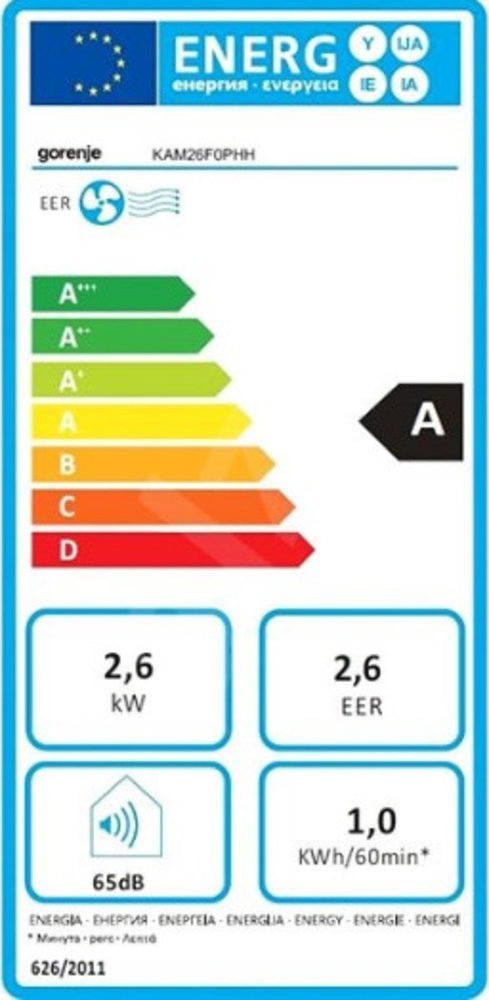 Gorenje Gorenje KAM26P - Mobiele airco