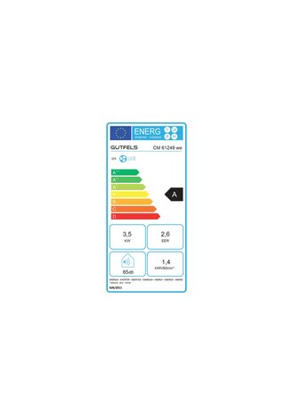 Gutfels Gutfels CM61249WE - Mobiele airco