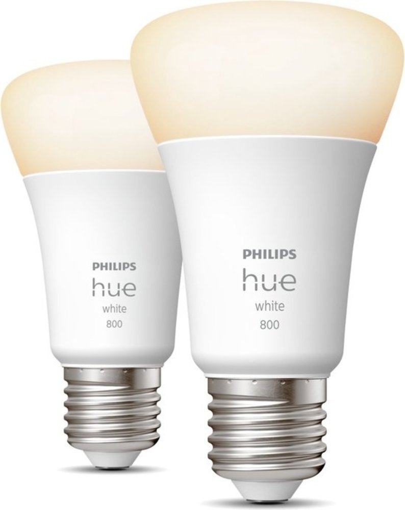 Philips  Philips Hue White E27 (2 pack) - Slimme lamp