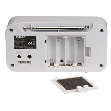 Denver Denver DAB-42 Wit - Radio Denver Denver DAB-42 Wit - Radio