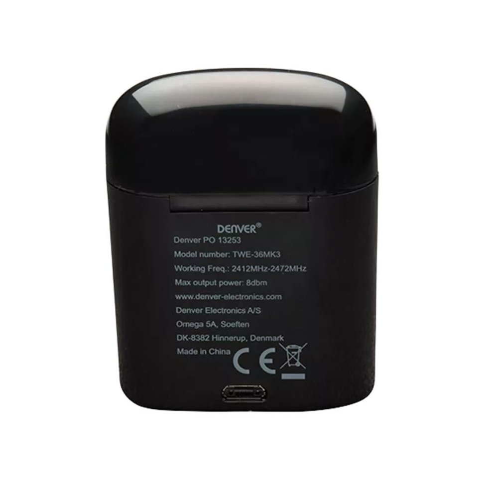 Denver Denver TWE-36MK3 Zwart - Draadloze oordopjes