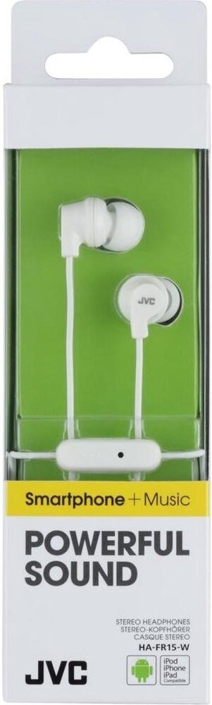 JVC JVC HA-FR15-W - Oordopjes JVC JVC HA-FR15-W - Oordopjes