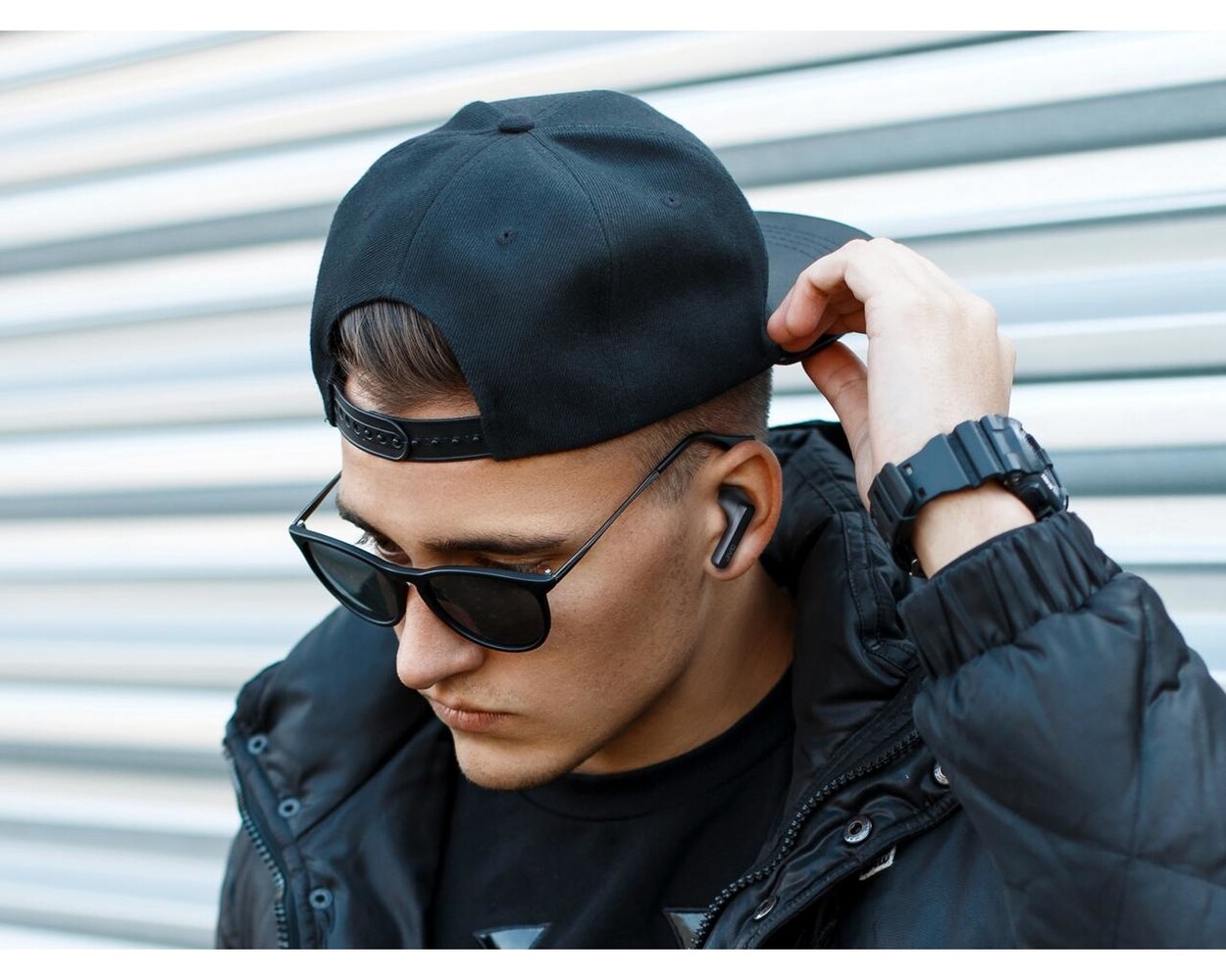 JVC JVC HA-A9T Zwart - Draadloze oordopjes