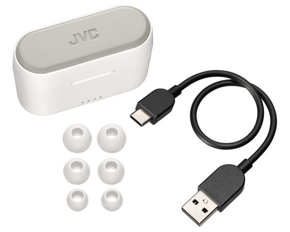 JVC JVC HA-A9T Wit - Draadloze oordopjes