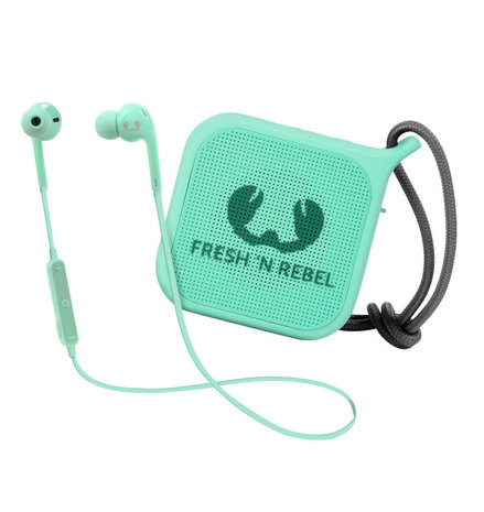 Fresh 'N Rebel Fresh'N Rebel Gift Pack - Pebble + Vibe Wireless - Oordopjes Fresh 'N Rebel Fresh'N Rebel Gift Pack - Pebble + Vibe Wireless - Oordopjes