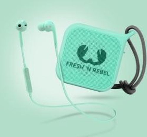 Fresh 'N Rebel Fresh'N Rebel Gift Pack - Pebble + Vibe Wireless - Oordopjes Fresh 'N Rebel Fresh'N Rebel Gift Pack - Pebble + Vibe Wireless - Oordopjes