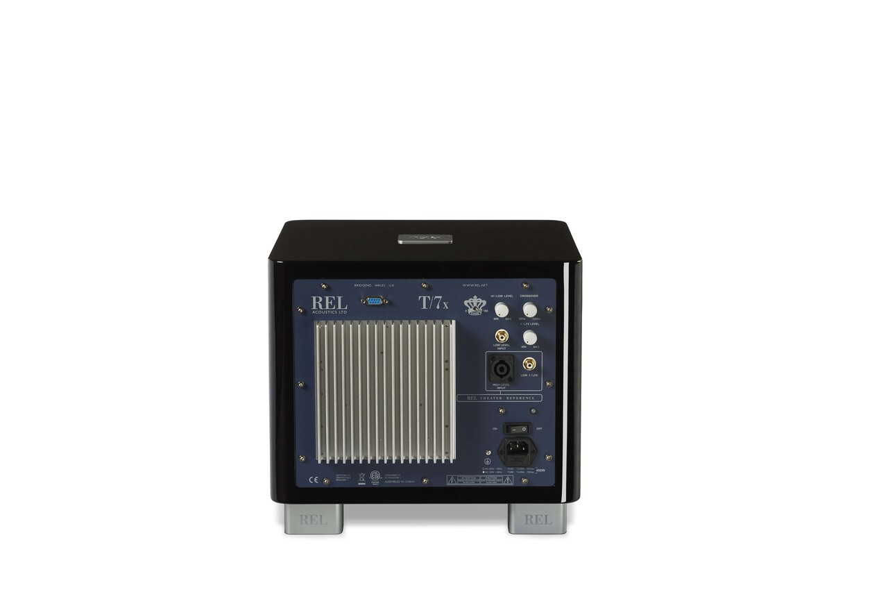 REL T7x Zwart - Subwoofer