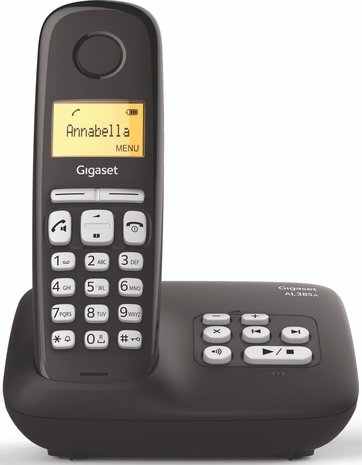 Gigaset Gigaset AL385A Duo Zwart - Dect telefoon